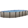 image:imageIn The Swim 15x 24 Oval Above Ground Swimming Pool  Epic Package  Featuring Sand Filter Pump System and AFrame LadderEpic