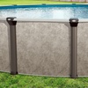 image:imageIn The Swim 15x 24 Oval Above Ground Swimming Pool  Epic Package  Featuring Sand Filter Pump System and AFrame LadderEpic