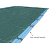image:imageIn The Swim Silver 25 x 45 Rectangle Inground Winter Cover  Super Polar Plus  16 Year  12 x 12 Scrim15 x 30
